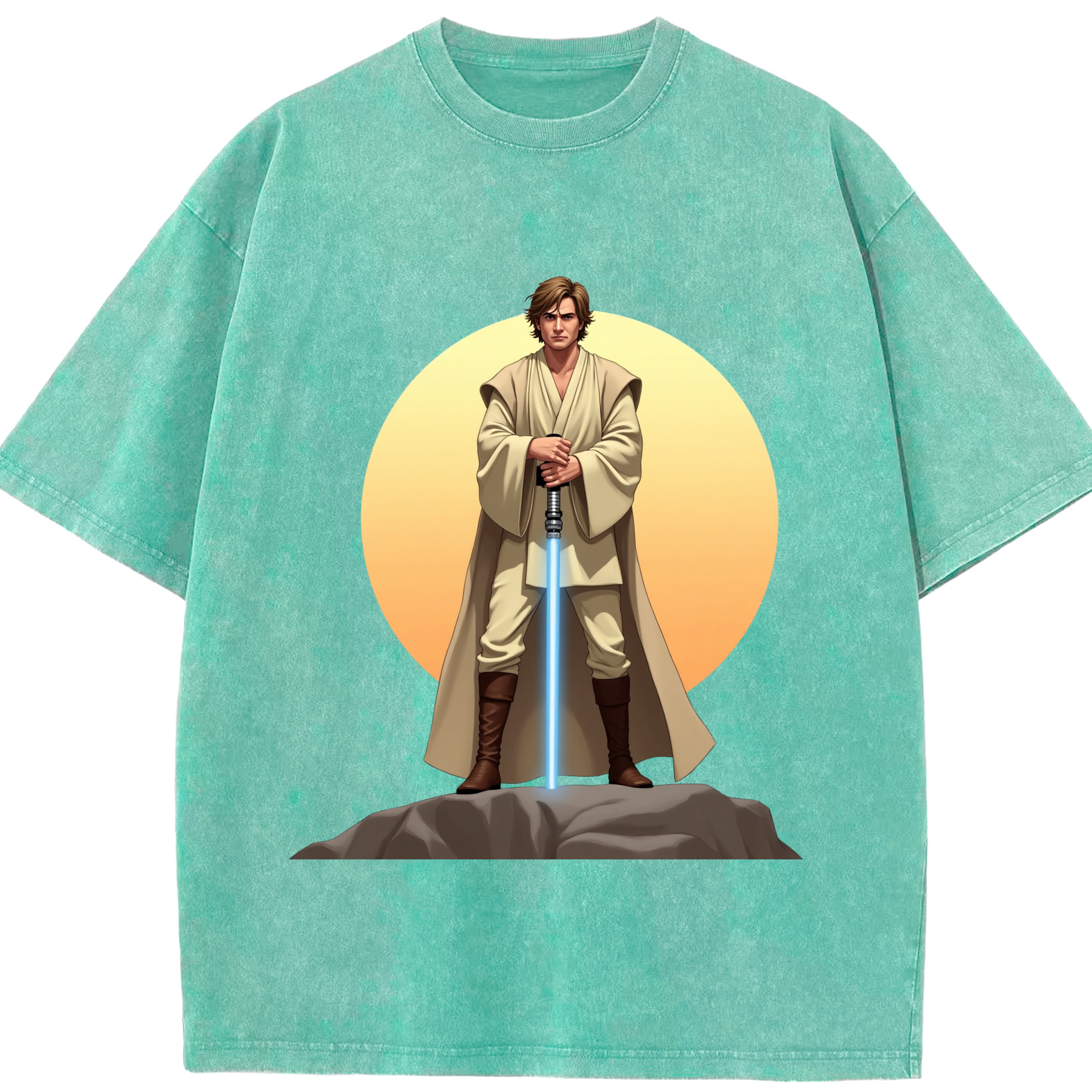 （画像用） スター・ウォーズ Star Wars 綿100% ヴィンテージ風 半袖Tシャツ（フロントプリント）